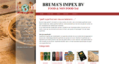 Desktop Screenshot of bruma-impex.nl