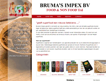 Tablet Screenshot of bruma-impex.nl